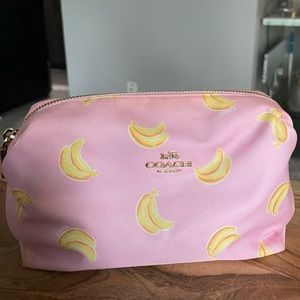 Coach cosmetic bag